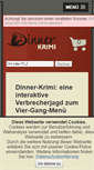 Mobile Screenshot of dinnerkrimi.de